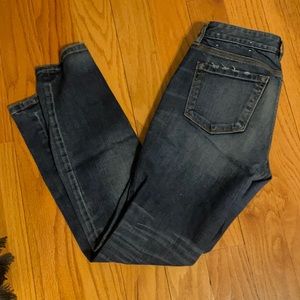 LOFT slightly distressed, low rise (6P)